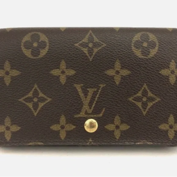 Authentic Louis Vuitton Monogram Porte Monnaie Billets Tresor Billfold Wallet - Picture 2 of 9